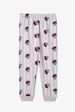 Penti Conjunto de pijama de manga larga de 2 piezas con estampado de Minnie Mouse para ni&ntilde;as^Niños Pijamas|Licencias