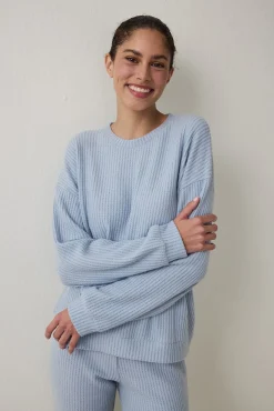 Penti Conjunto de pijama de manga larga con cuello redondo y efecto t&eacute;rmico^Mujer Pijamas