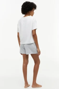 Tommy Hilfiger Conjunto pijama corto a rayas^Mujer Pijamas