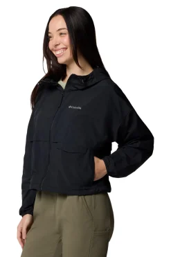 Columbia Cortavientos corto con capucha^Mujer Chaquetas