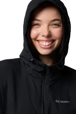 Columbia Cortavientos corto con capucha^Mujer Chaquetas
