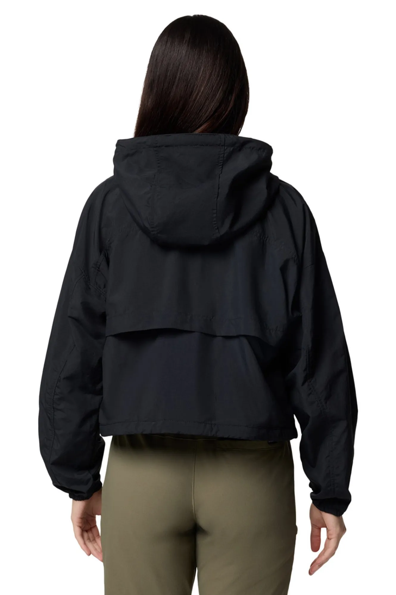 Columbia Cortavientos corto con capucha^Mujer Chaquetas