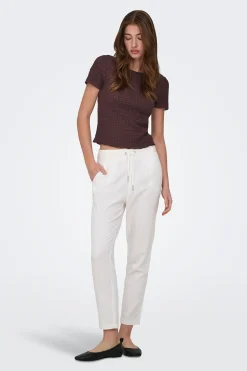 Only Crop top estructura^Mujer Total Look