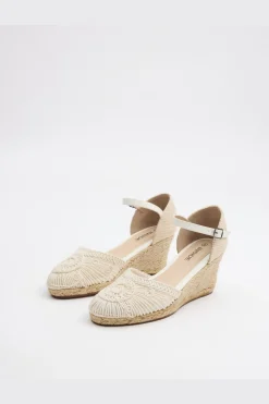 Inside Cu&ntilde;as Yute zueco^Mujer Sandalias