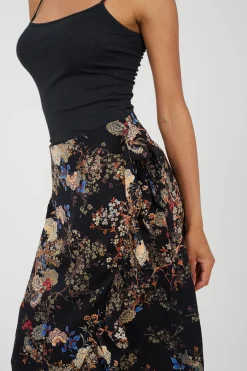 Brave Soul Falda con estampado floral^Mujer Faldas