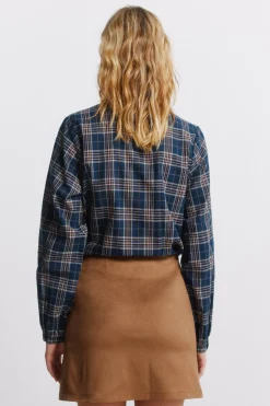 Springfield Falda corta antelina^Mujer Faldas