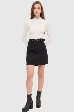 Inside Falda Corta Cintur&oacute;n^Mujer Faldas