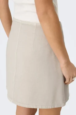 Only Falda corta cruzada^Mujer Faldas