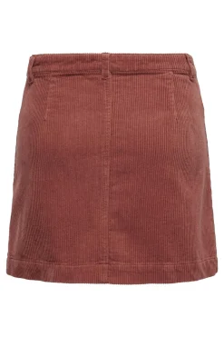 Only Falda corta de pana^Mujer Faldas