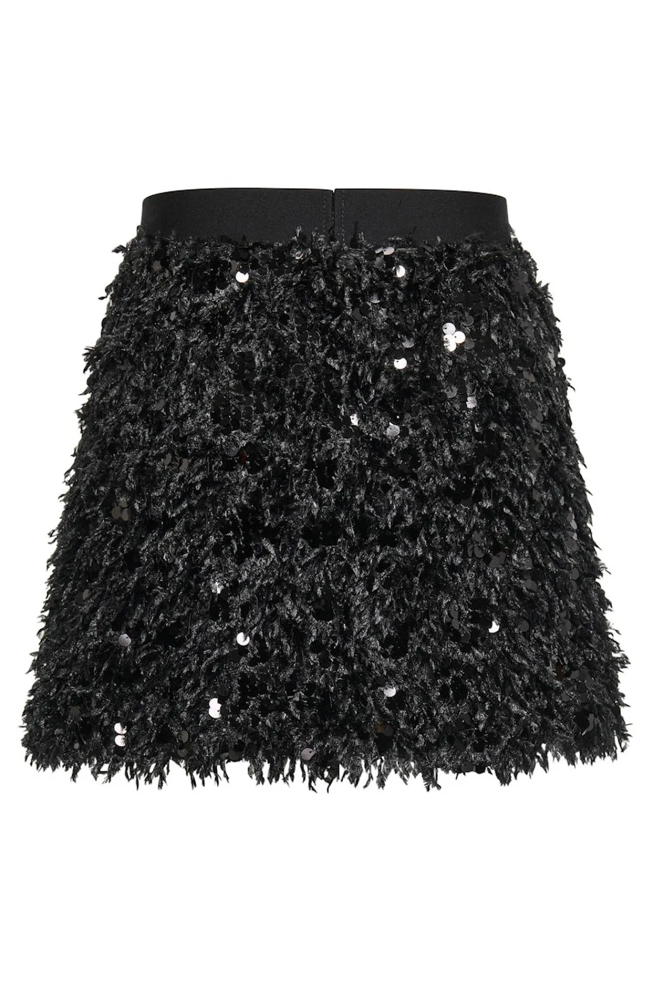 Only Falda corta de plumas y lentejuelas^Mujer Faldas