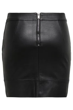 Only Falda corta de polipiel^Mujer Faldas