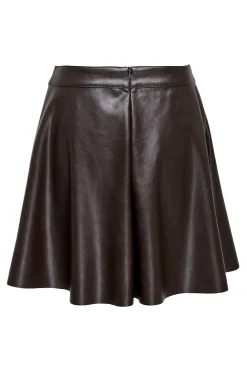 Only Falda corta piel vegana^Mujer Faldas