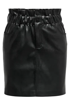 Only Falda corta polipiel^Mujer Faldas