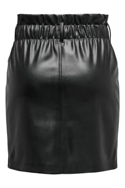 Only Falda corta polipiel^Mujer Faldas