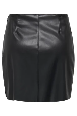 Only Falda corta polipiel^Mujer Faldas