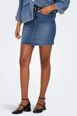 Only Falda corta vaquera^Mujer Faldas