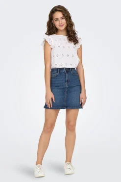 JDY Falda corta vaquera^Mujer Faldas