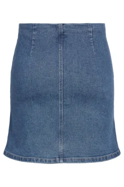 Noisy May Falda corta vaquera con abertura lateral^Mujer Faldas
