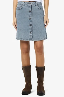 Noisy May Falda corta vaquera con detalle de botones^Mujer Faldas