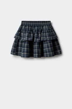 Springfield Kids Falda de cuadros con volantes ni&ntilde;a^Niños Faldas