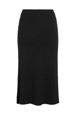 Vila Falda de punto canal&eacute; midi^Mujer Faldas|Basic Bar