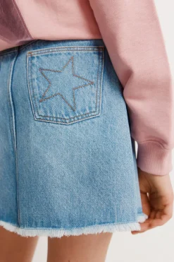 Springfield Kids Falda denim b&aacute;sica ni&ntilde;a^Niños Faldas