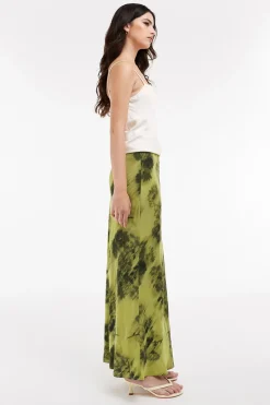 Topshop Falda larga estampada.^Mujer Faldas