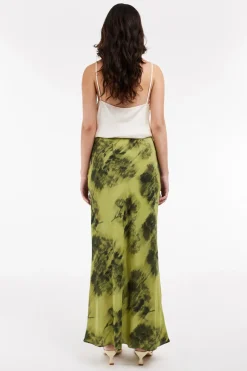 Topshop Falda larga estampada.^Mujer Faldas