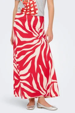 Only Falda larga estampado floral^Mujer Faldas