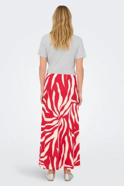 Only Falda larga estampado floral^Mujer Faldas