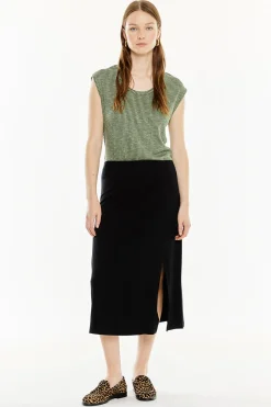 System Action Falda larga evasé^Mujer Faldas