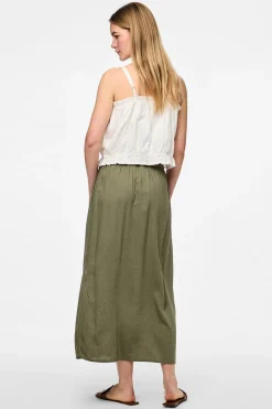 Pieces Falda larga fluida^Mujer Faldas