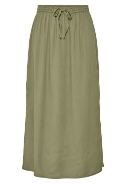 Pieces Falda larga fluida^Mujer Faldas