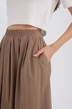 DeFacto Falda maxi plisada^Mujer Faldas