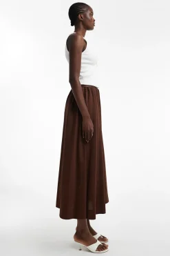 Topshop Falda midi algod&oacute;n^Mujer Faldas