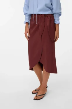Vero Moda Falda midi con detalle de lazada^Mujer Faldas