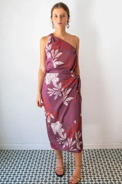 Cul Sac Falda midi cruzada^Mujer Faldas|Total Look