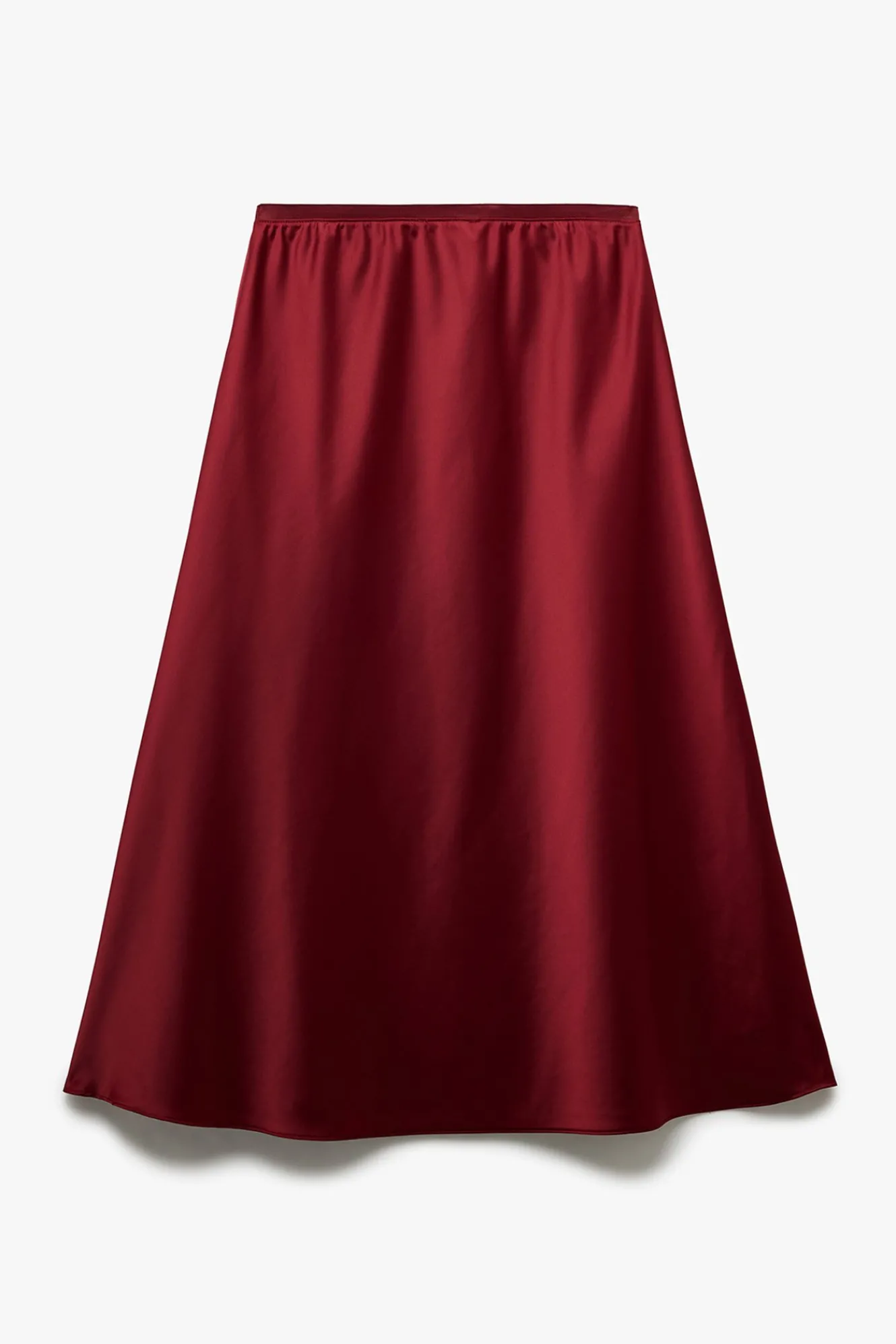 Koton Falda midi de corte regular con cintura est&aacute;ndar^Mujer Faldas