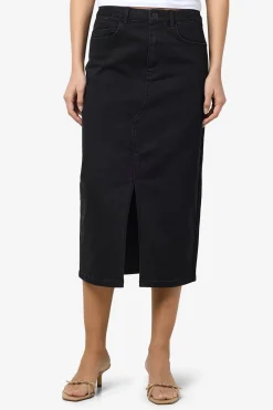 Noisy May Falda midi denim^Mujer Faldas