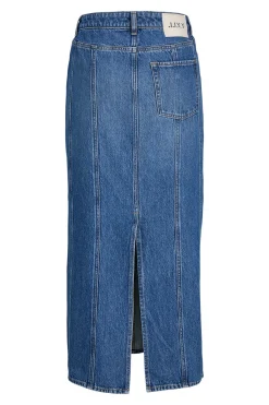 Jack & Jones Falda midi denim recortes^Mujer Faldas