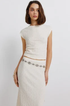 Springfield Falda midi estructura^Mujer Faldas|Total Look