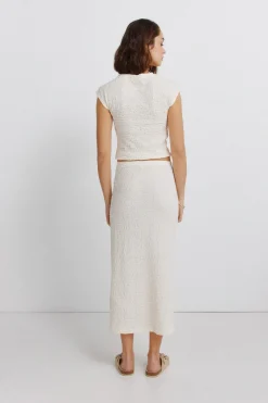 Springfield Falda midi estructura^Mujer Faldas|Total Look