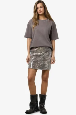 Noisy May falda midi lentejuelas animal^Mujer Faldas