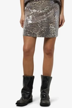 Noisy May falda midi lentejuelas animal^Mujer Faldas