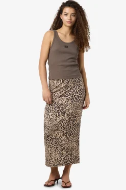 Noisy May Falda midi leopardo cinturilla^Mujer Faldas