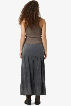 Noisy May Falda midi panelada washed^Mujer Faldas