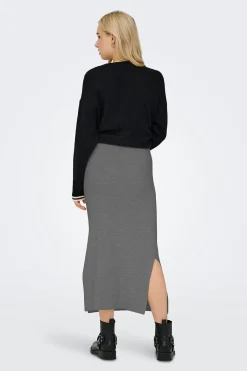 JDY Falda midi punto^Mujer Faldas