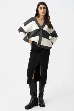 Tiffosi Falda midi vaquera^Mujer Faldas