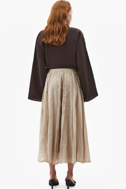 Oxxo Falda midi-larga^Mujer Lino|Faldas