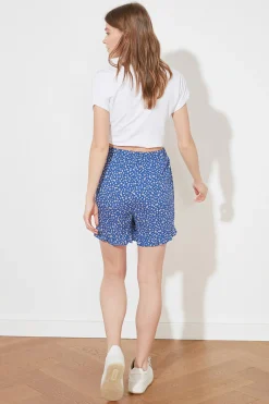 Trendyol Falda pantal&oacute;n corta estampada^Mujer Pantalones|Faldas
